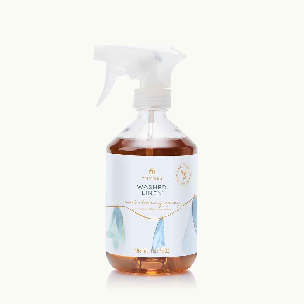 Washed Linen Wood Cleaning Spray is a fresh fragrance image number 1